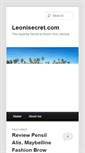 Mobile Screenshot of leonisecret.com
